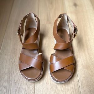 Michael Michael Kors 'Darby' Crisscross Espadrille Sandal
